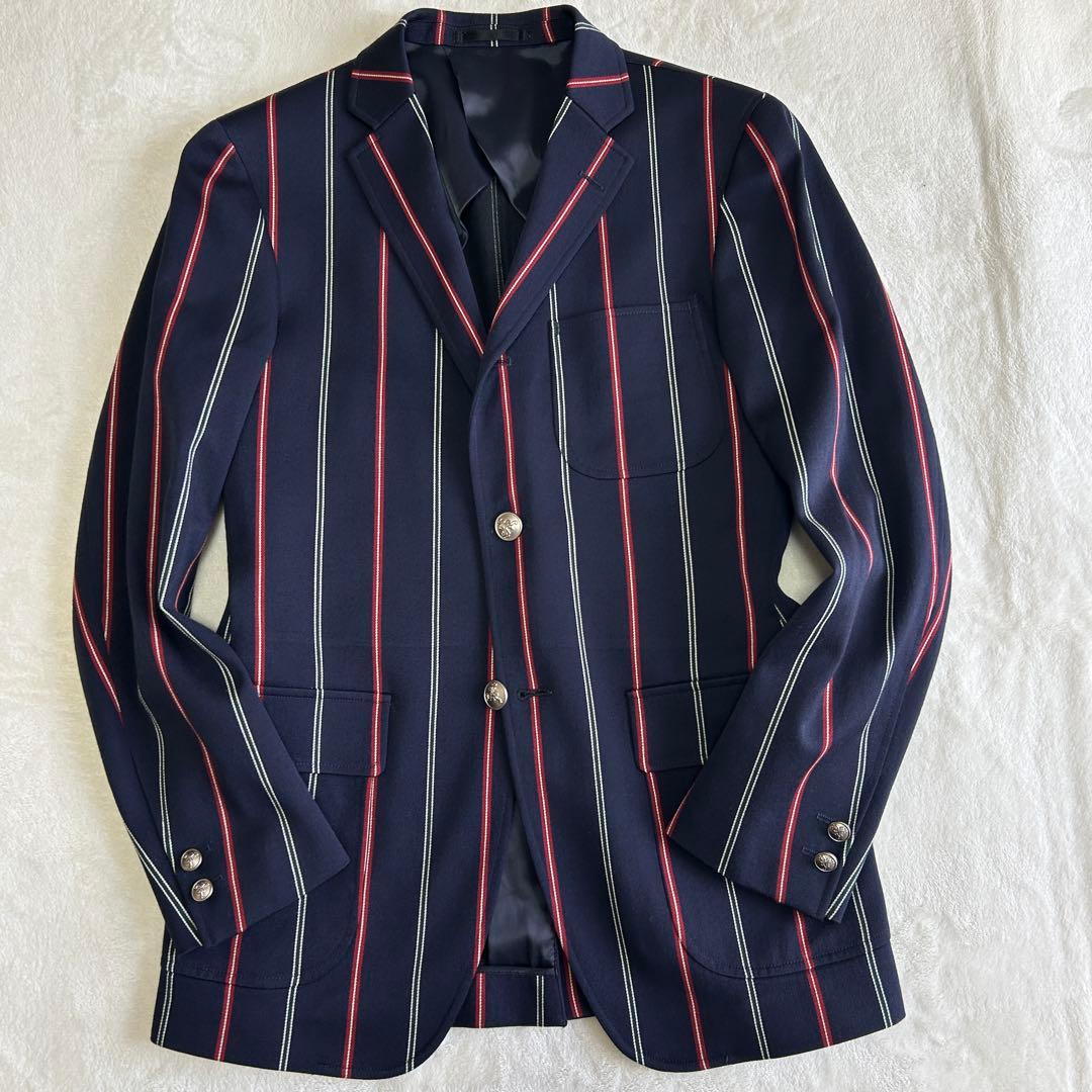 美品VAN ヴァンジャケット 銀ボタン アイビー スクールジャケットM紺ブレザー