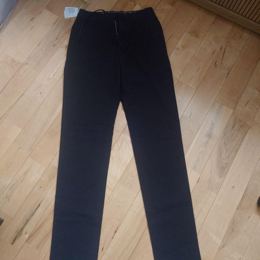 新品　パパス　ブラック　綿パン　Sサイズ 42900円