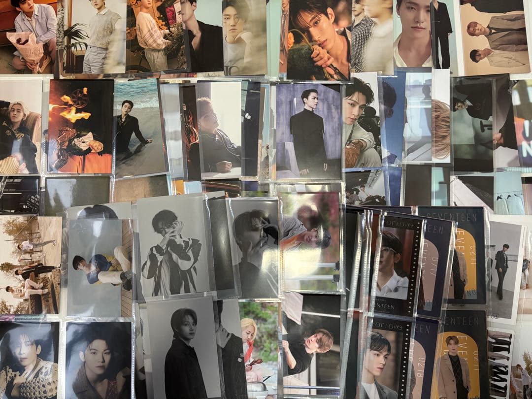 モ*】様 SEVENTEEN セブチ　ポストカード　サイズ　180点以上　まとめ