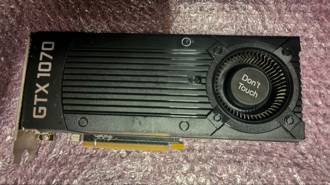 ジャンク ZOTAC GTX 1070 8G 動作確認済み ②