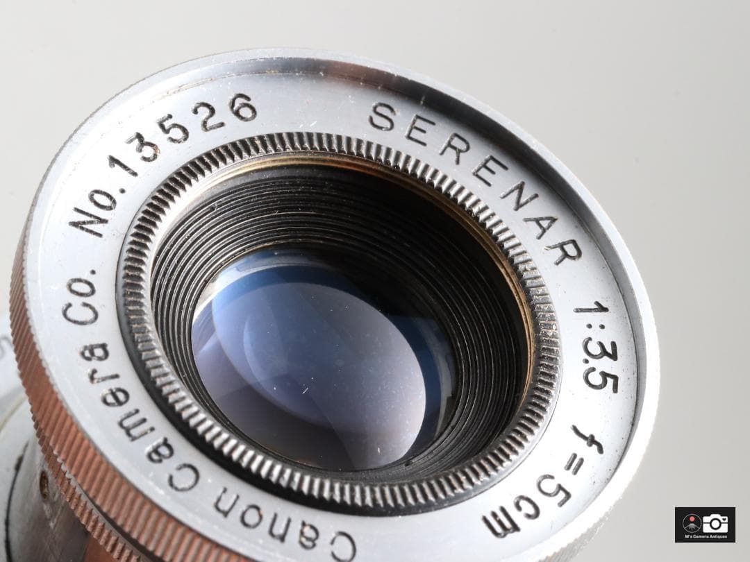 希少Canon SERENAR 5cm F/3.5 Ｌ３９ MIOJ 整備済