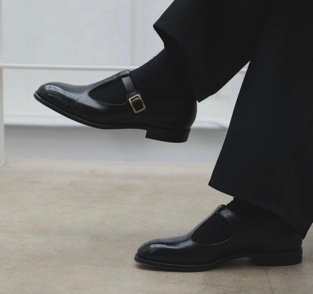 calmantholgy カルマンソロジー Tストラップ UK9