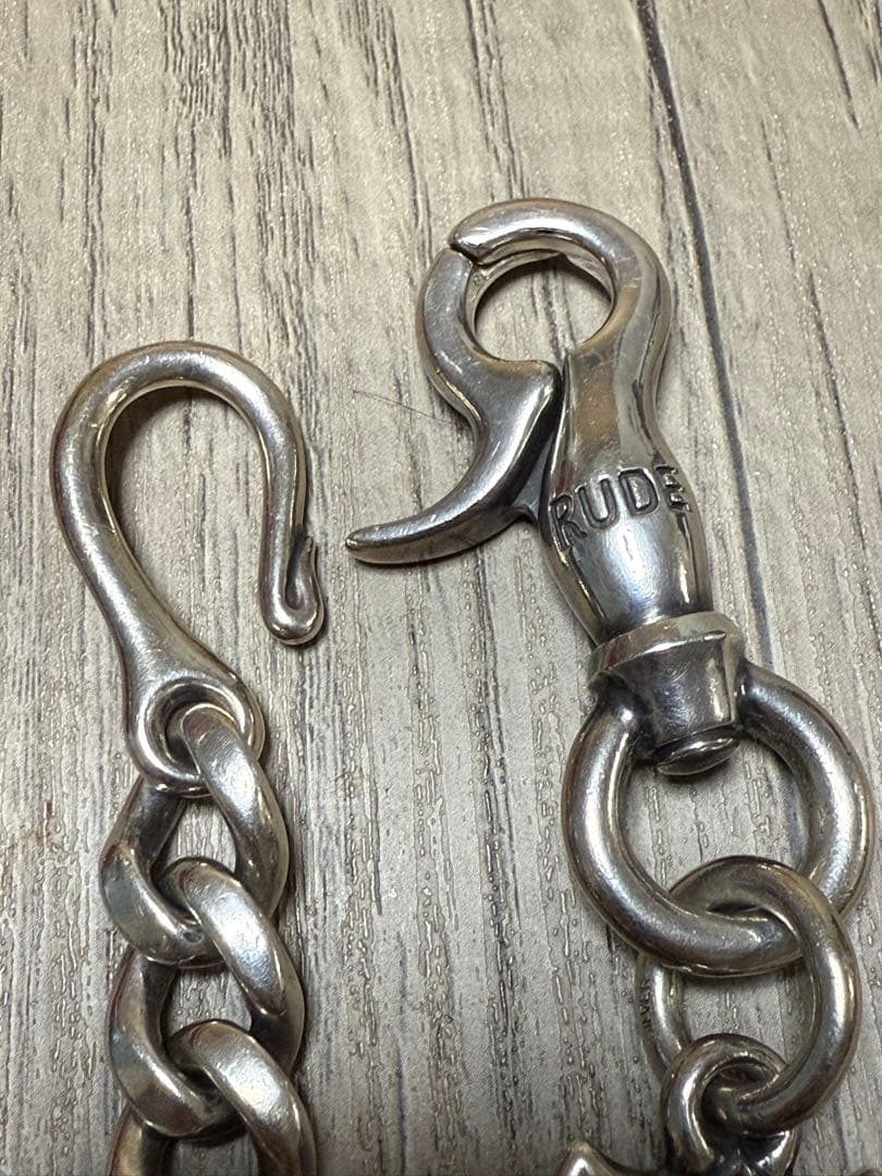 RUDE GALLERY チェーンウォレット 50cm シルバー