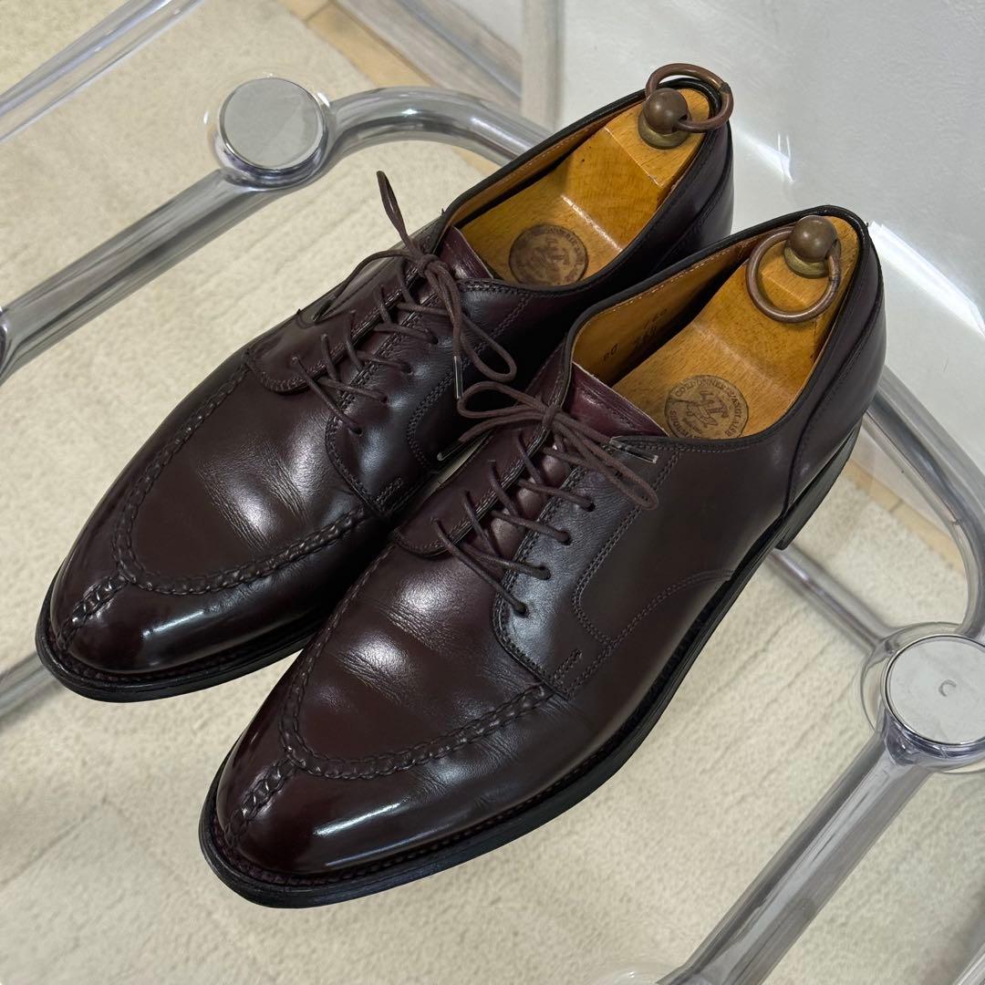 オールデン　ALDEN カーフuチップ バーガンディ