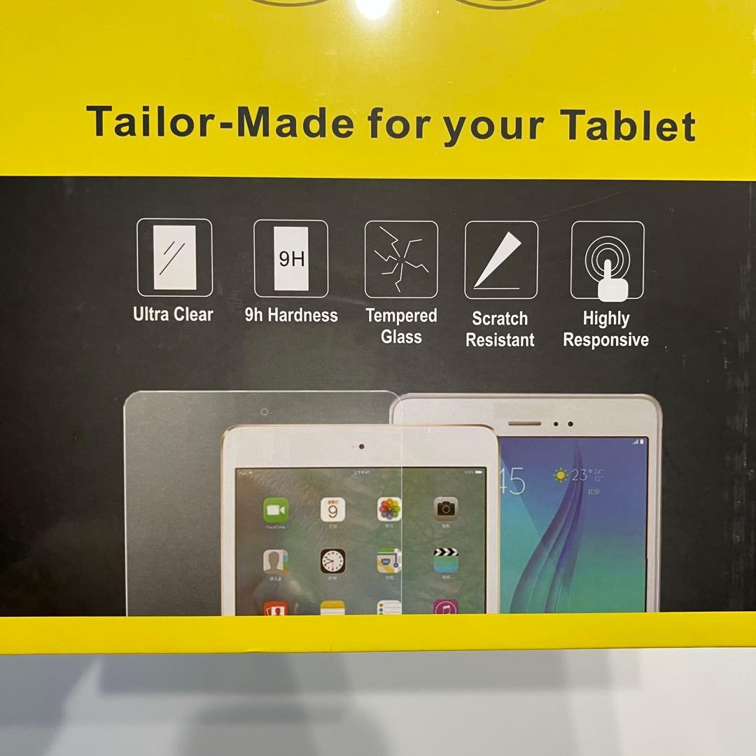 JETech iPad Air 13インチM2 強化ガラス保護フィルム　2枚