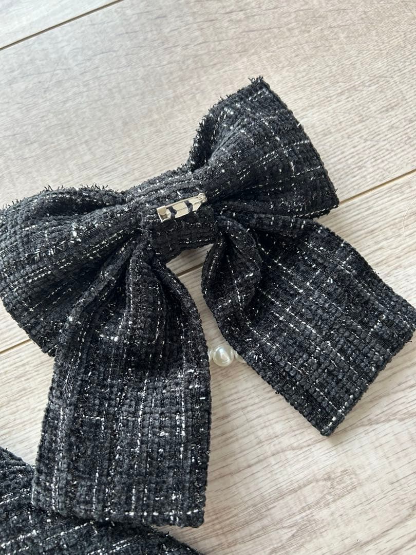 【美品】アンクルージュ くまちゃんキラキラツイードポンチョ 地雷 量産型 くま耳