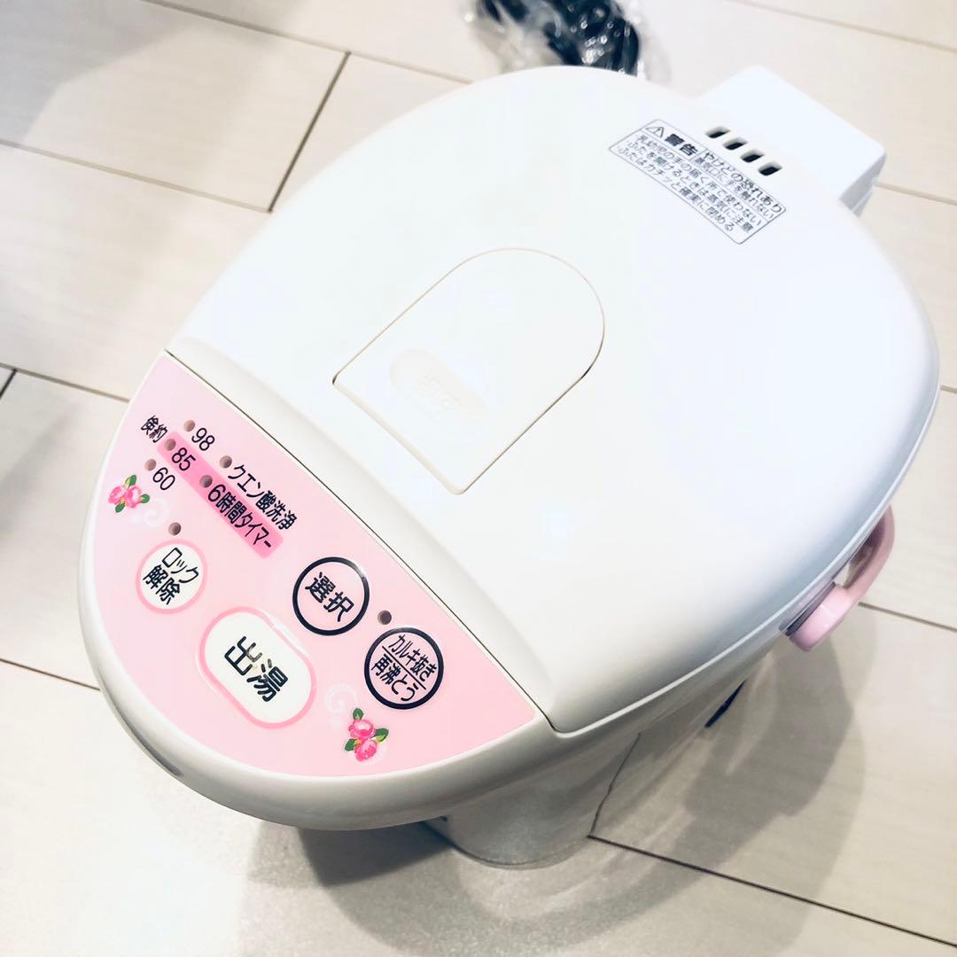 動作確認済！National ハローキティ 電気ポット マイコン沸騰ジャーポット