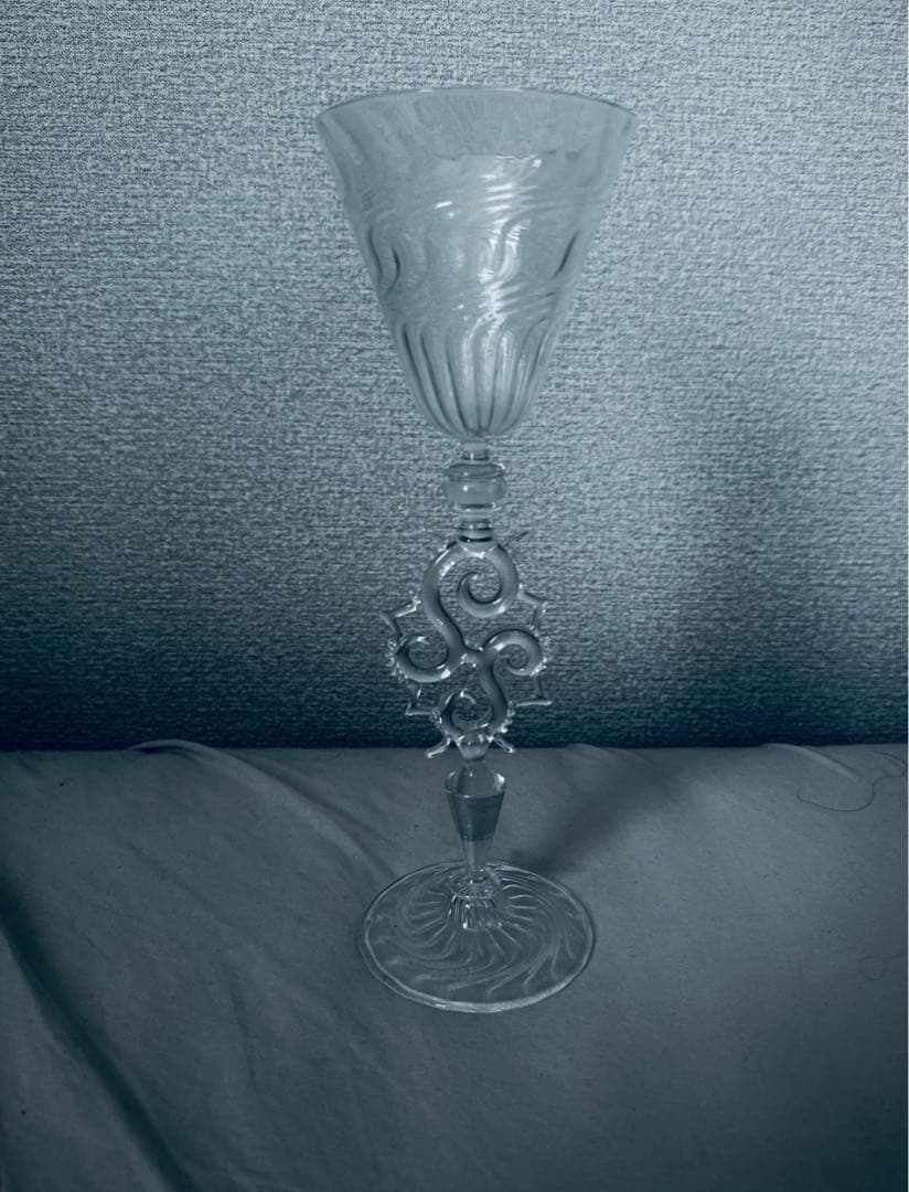 希少品　えむに　さんのゴブレット　ガラス