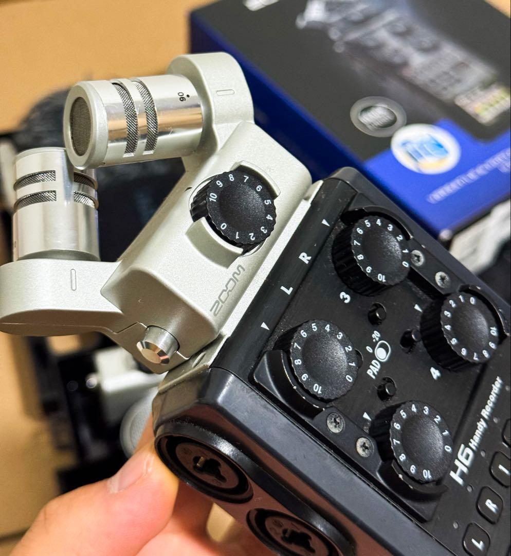 【最終値下げ】ZOOM H6 Handy Recorder 本体 & XY/MS