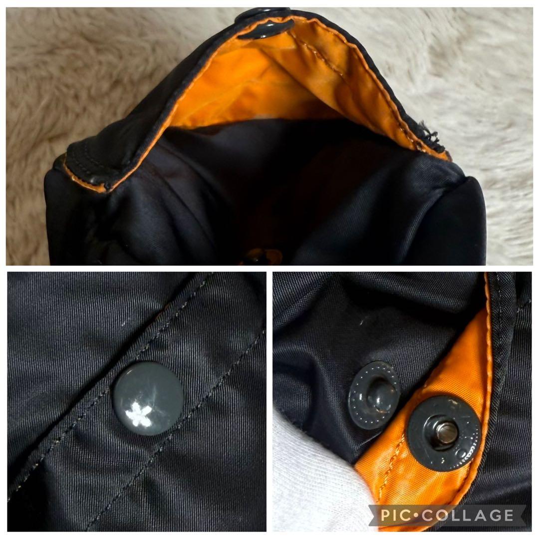 極美品　ポーター　PORTER　タンカー　ミニボストン　ダッフルバッグ　黒