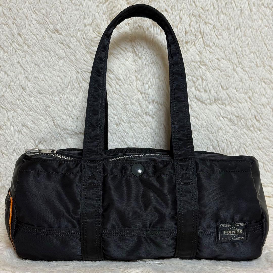 極美品　ポーター　PORTER　タンカー　ミニボストン　ダッフルバッグ　黒
