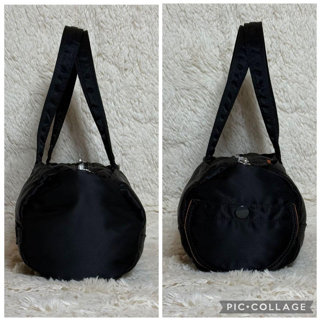 極美品　ポーター　PORTER　タンカー　ミニボストン　ダッフルバッグ　黒