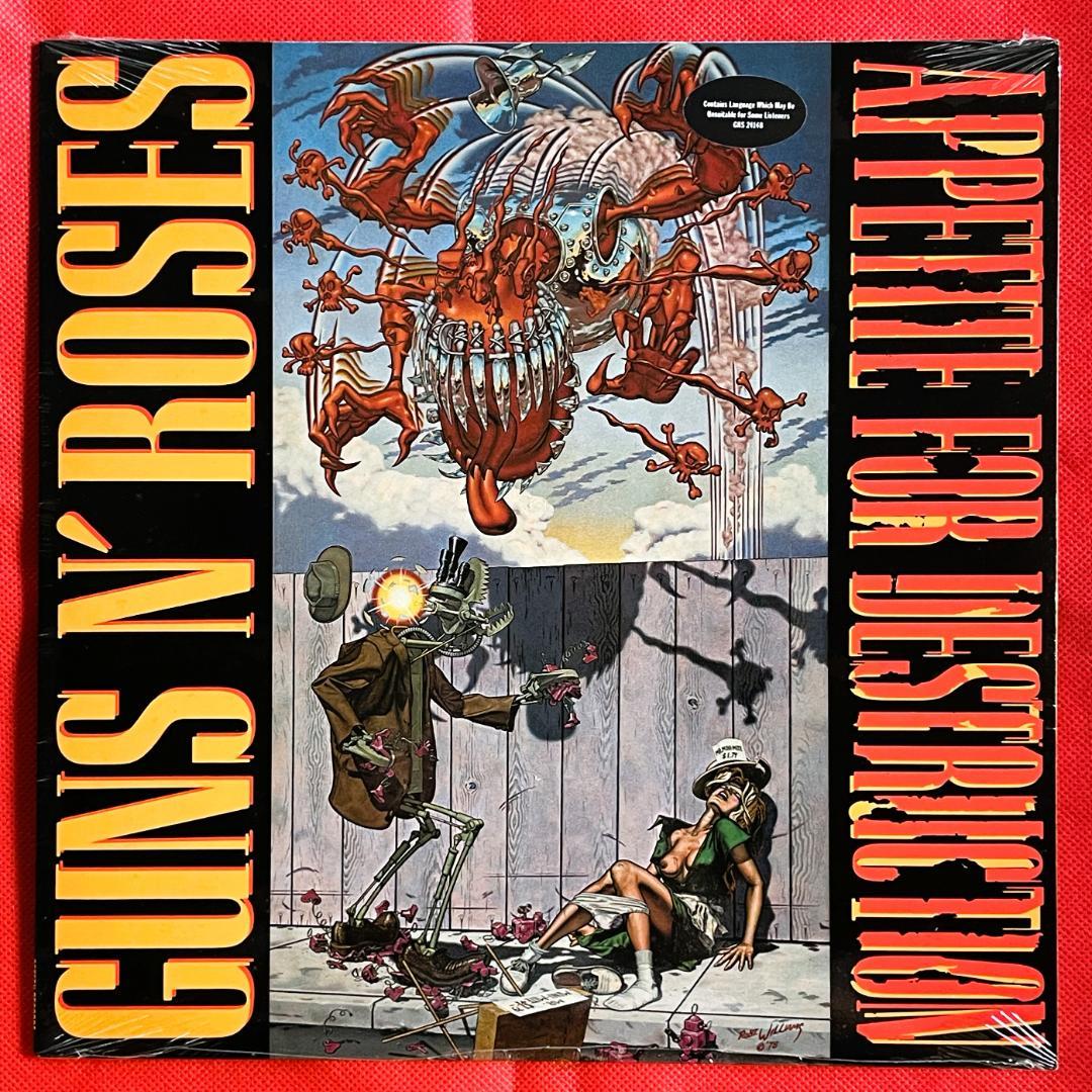 【米国盤・新品未開封】GN' R アペタイト 発禁ジャケット LP