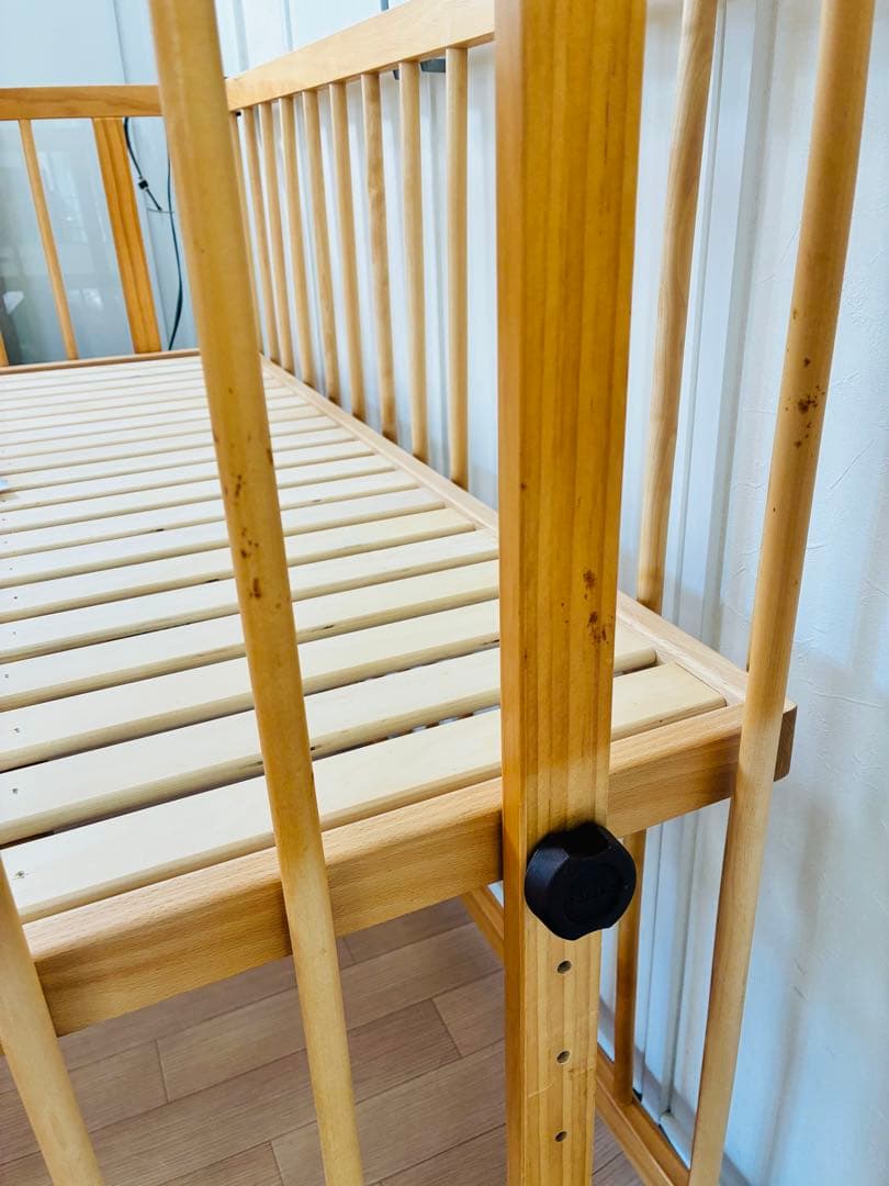 福岡引き取り限定　状態良好　ファルスカ　ベッドサイドベッド　03