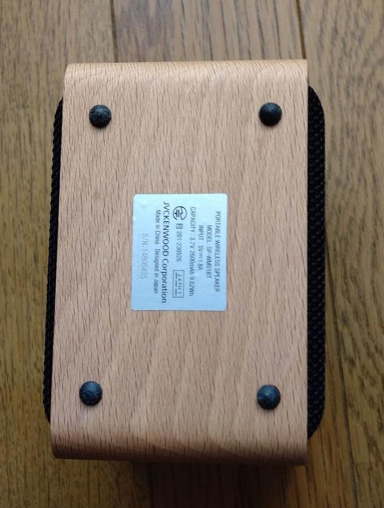 ★JVCケンウッド Victor SP-WM01BT Bluetoothスピーカ