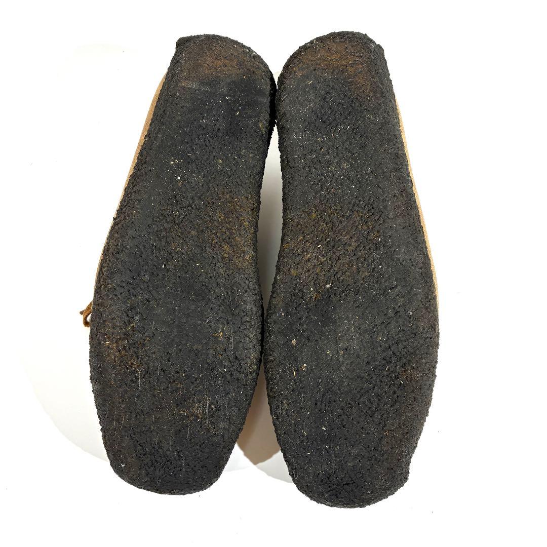 美品★ クラークスオリジナルズ ナタリー ワラビー スエード キャメル