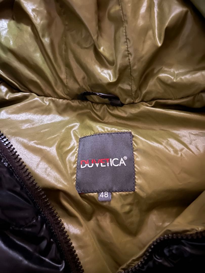 け*う様 DUVETICA フード付きダウンベスト 48 ブラック