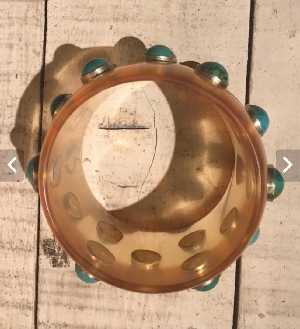 ジャンティークで購入 ルーサイトバングル