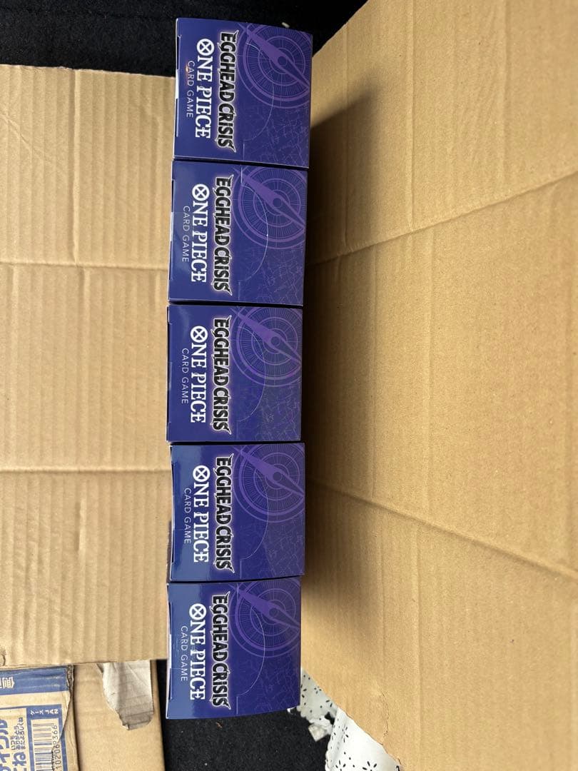 EGGHEADCRISIS 未開封テープ付きBOX 5個エッグヘッドワンピース