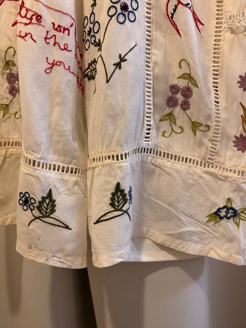 TODAYFUL パンツ　刺繍