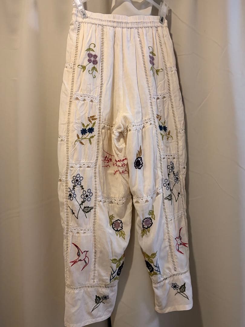 TODAYFUL パンツ　刺繍