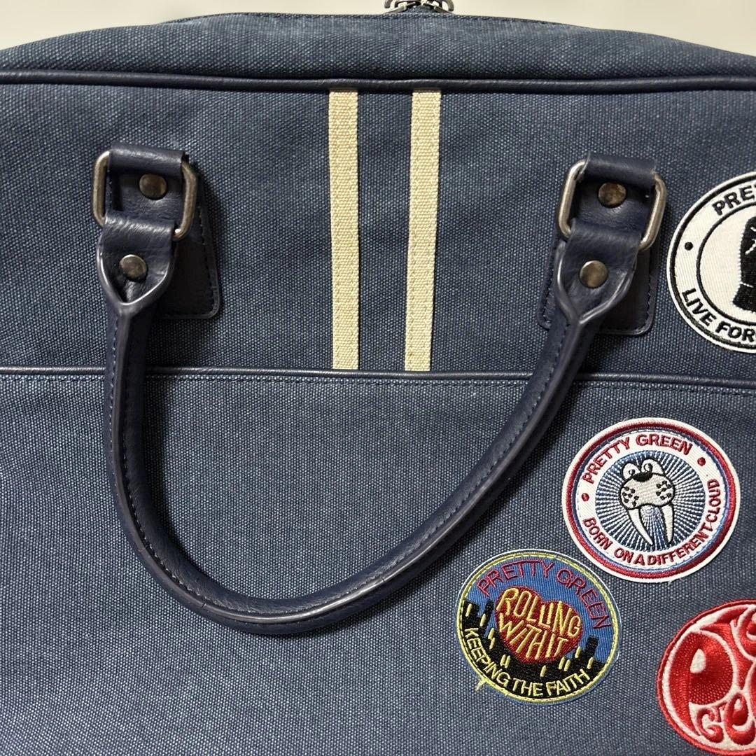 プリティグリーン　ボストンバッグ　トラベルバッグ　oasis