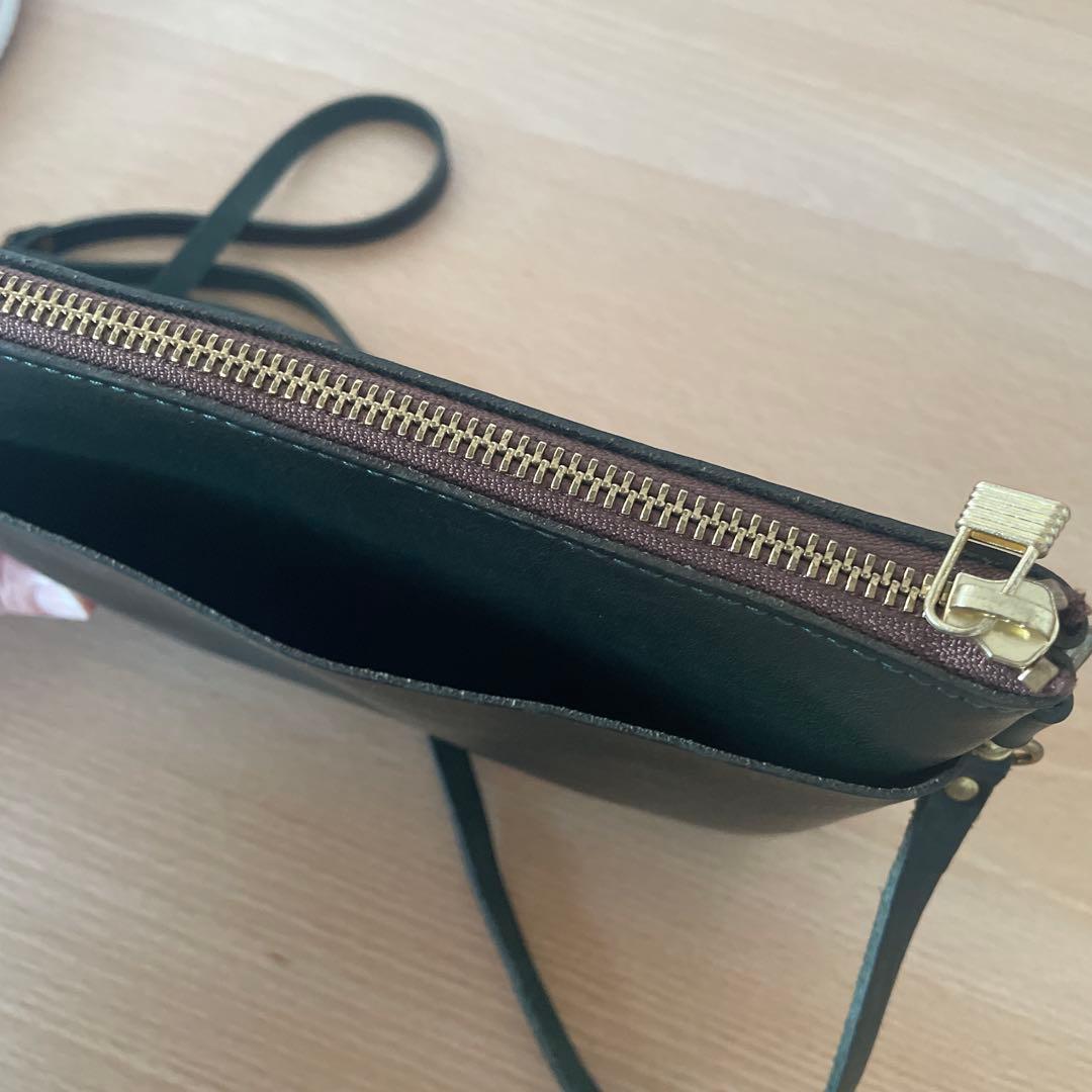 LONA Sleek sacoche -middle- ブリティッシュグリーン