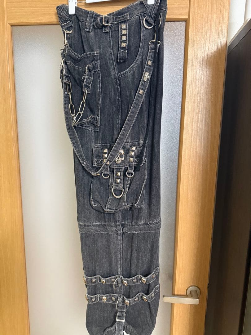 Tripp nyc カーゴパンツ　デニムパンツ　スカル