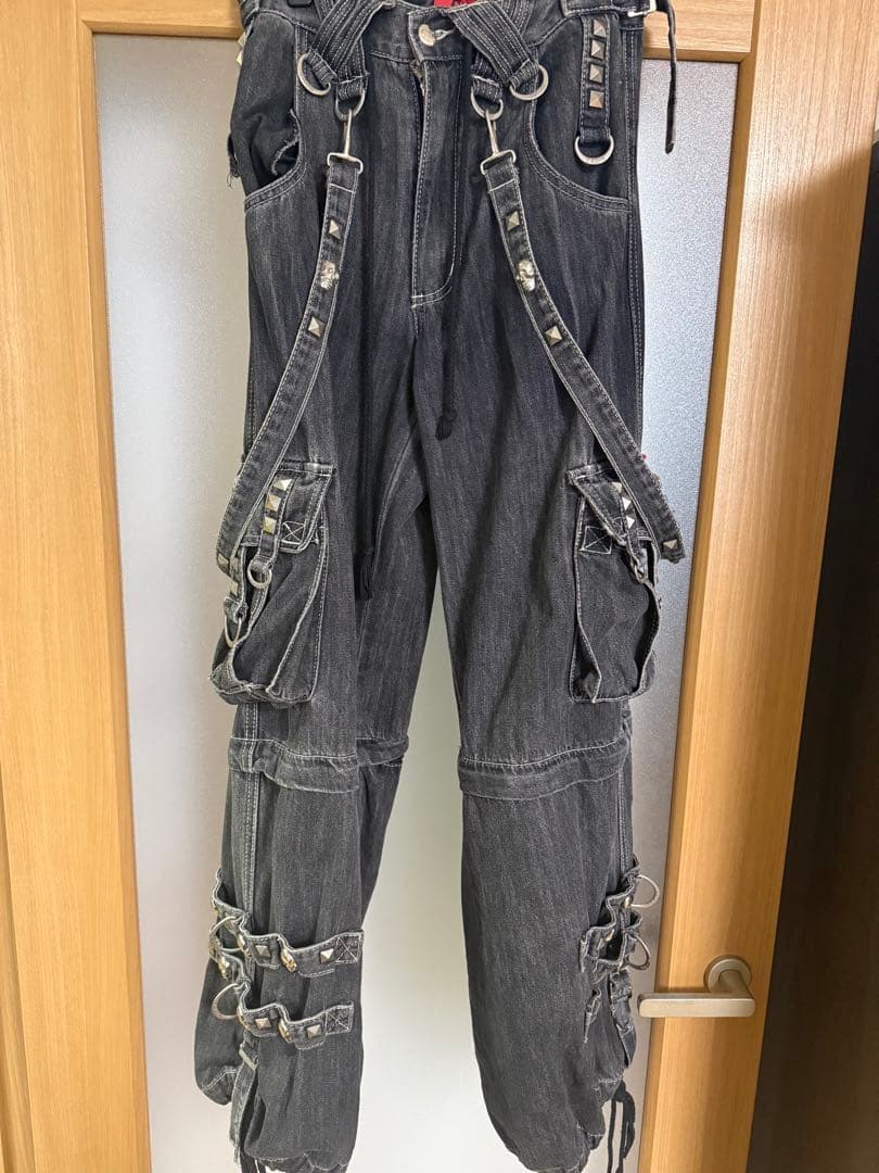 Tripp nyc カーゴパンツ　デニムパンツ　スカル
