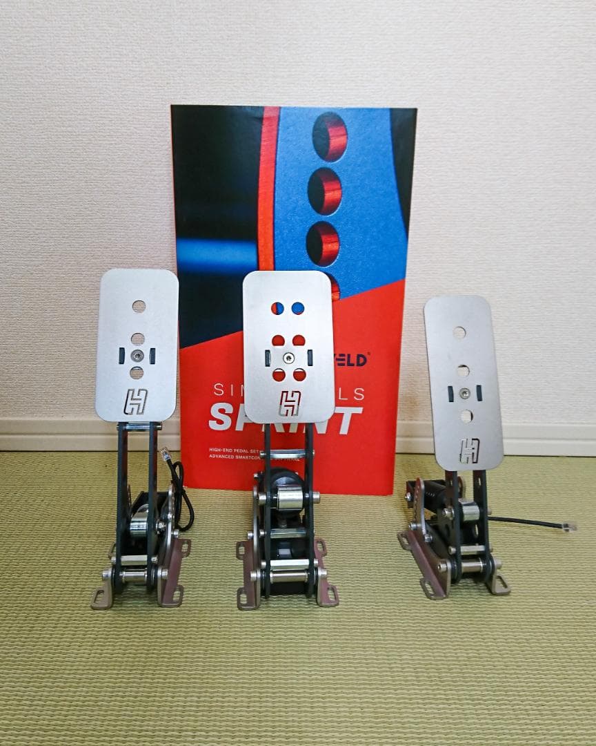 Heusinkveldレーシングシムペダル Sprint 3-pedal 新品