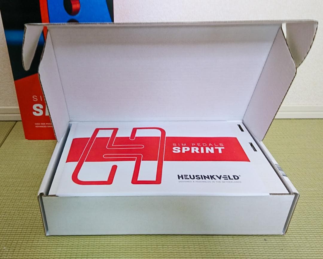 Heusinkveldレーシングシムペダル Sprint 3-pedal 新品