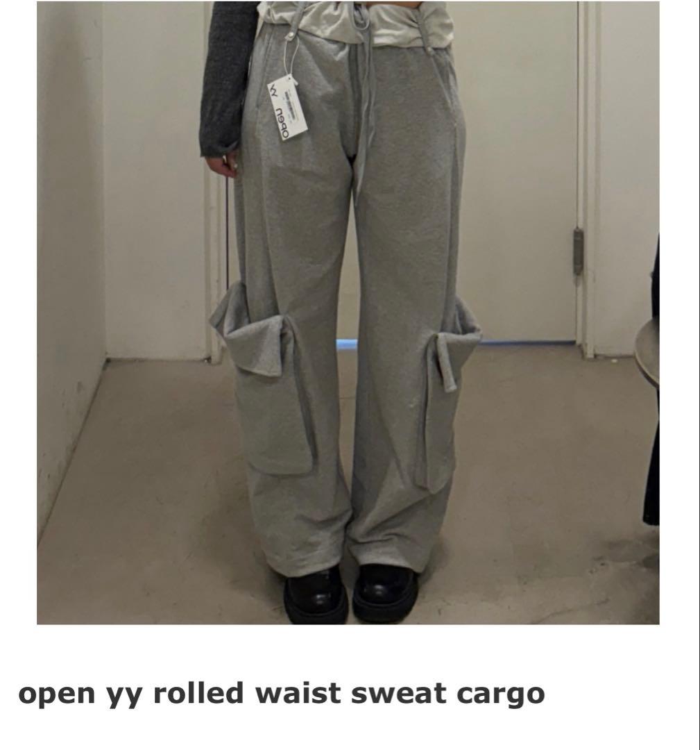 openyy⭐︎スウェットカーゴパンツ⭐︎自宅着用のみ⭐︎