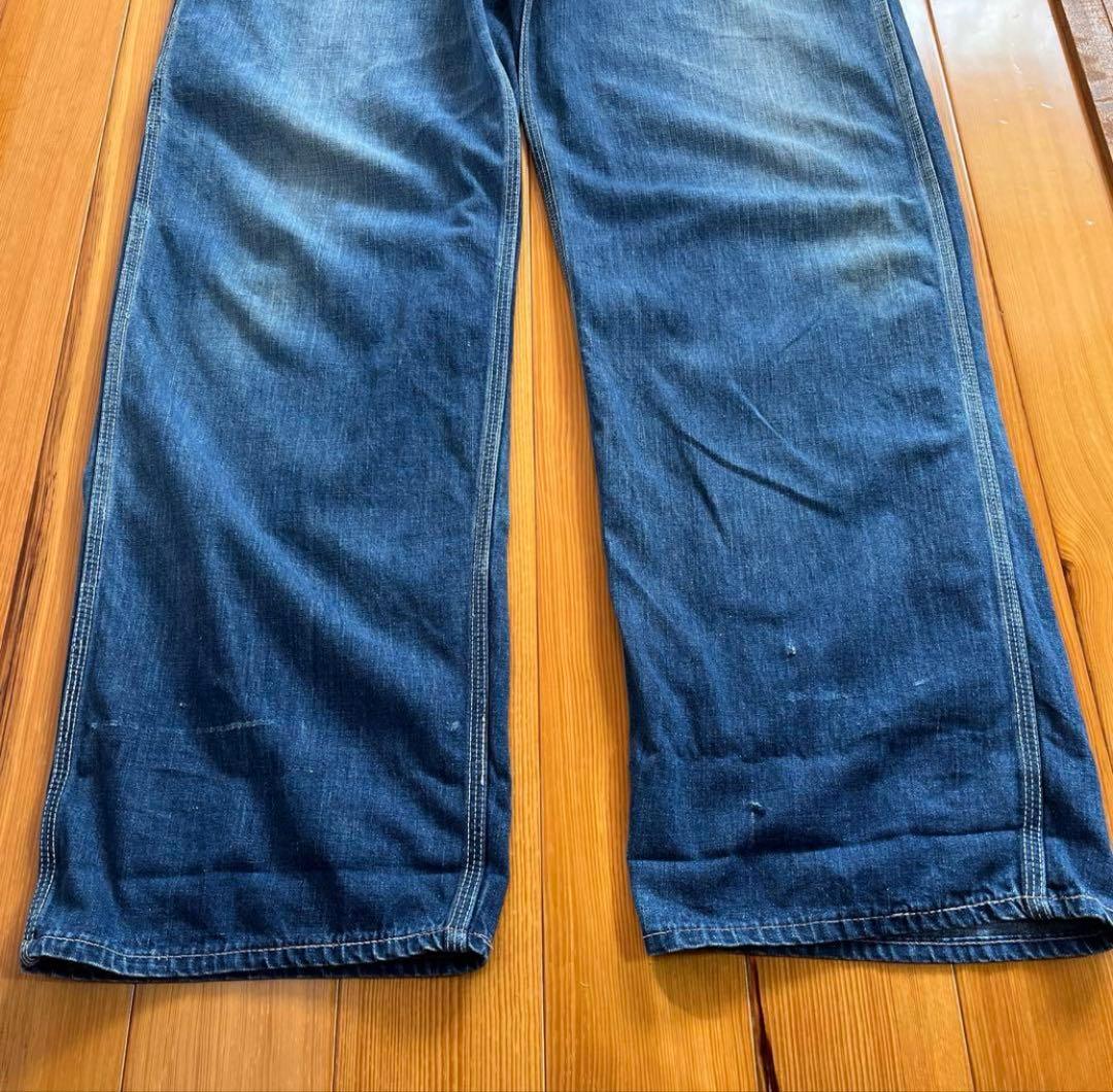 40s〜デニム オーバーオール DRUM MAJOR オリジナル　50s 60s