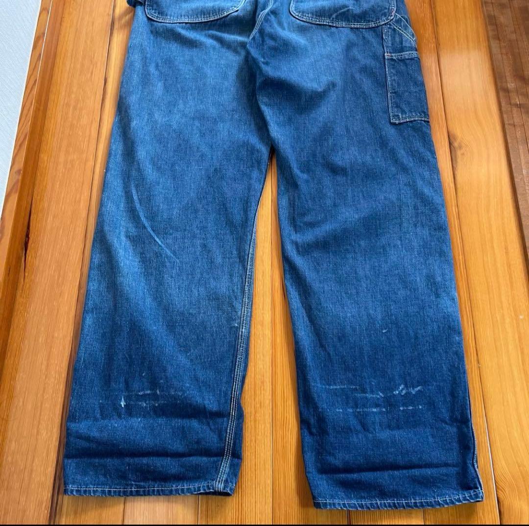 40s〜デニム オーバーオール DRUM MAJOR オリジナル　50s 60s