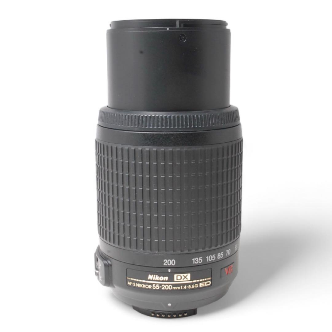Nikon AF-S 55-200mm VR 手ぶれ補正 望遠ズームレンズ