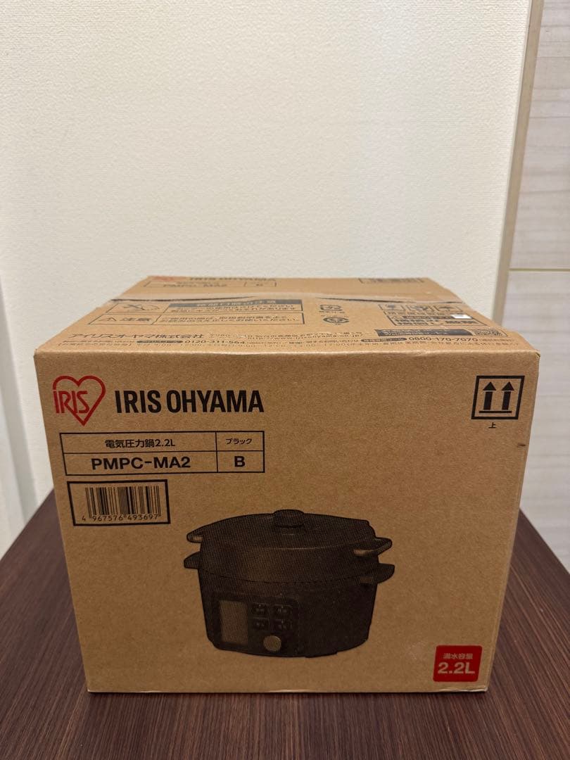 【新品未使用】IRIS OHYAMA 電気圧力鍋 PMPC-MA2 2.2L