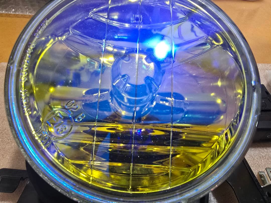 スバル インプレッサ WRX sti GDB GDA 涙目　純正フォグランプ