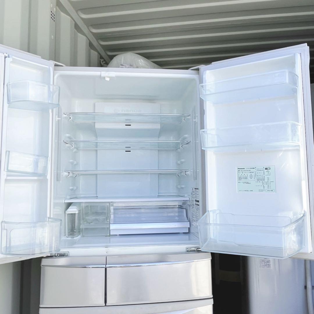 取付無料！パナソニックエコナビ搭載！高性能おしゃれインテリア6ドア冷蔵庫！洗濯機