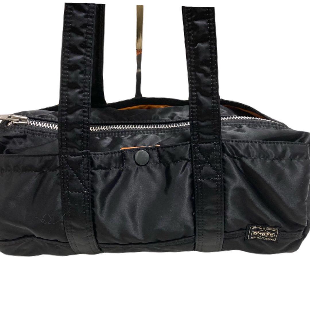 美本 PORTER ポーター タンカー TANKER ミニボストンバッグ 黒