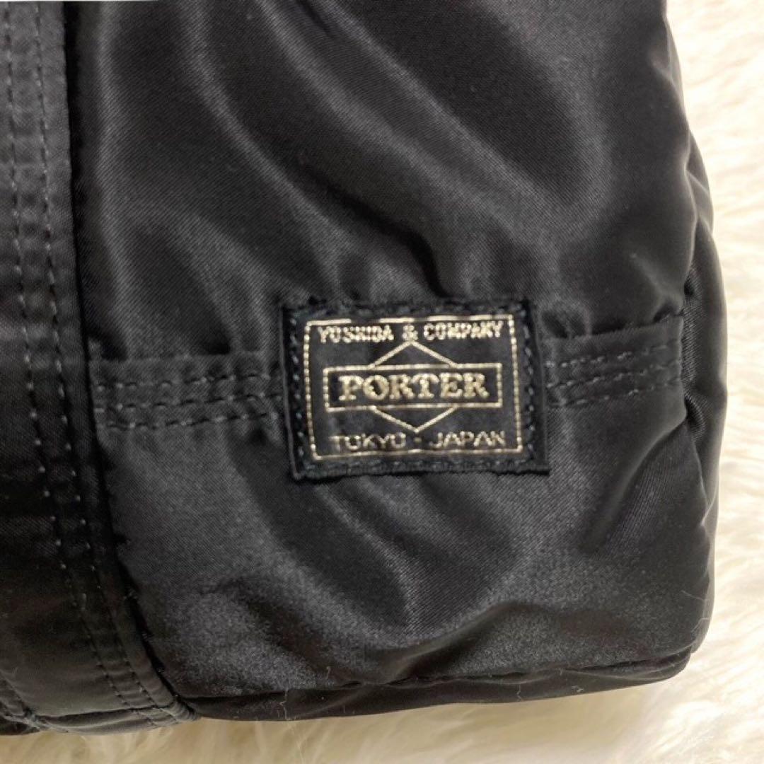 美本 PORTER ポーター タンカー TANKER ミニボストンバッグ 黒