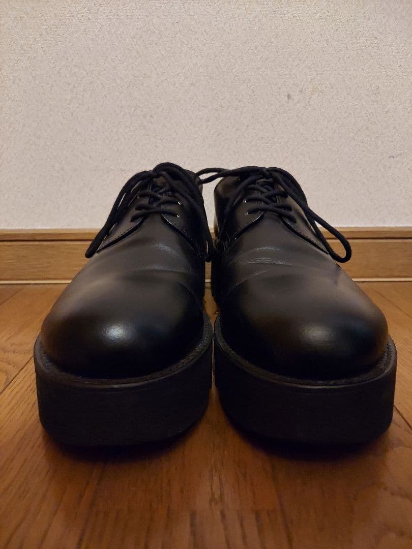 【ラッドミュージシャン】ダービーシューズ 厚底 ラバーソール ドレスシューズ