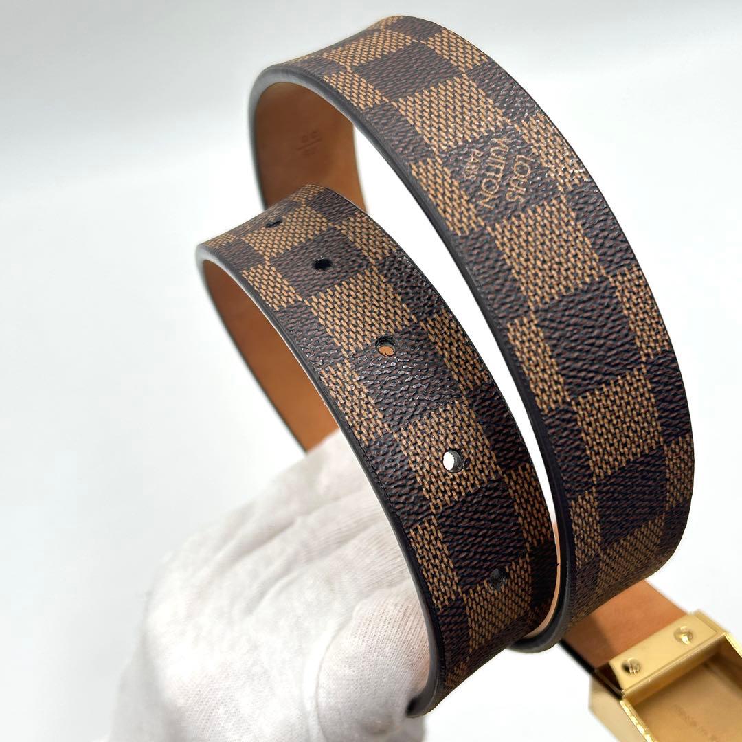 チーくん 様✨サンチュール・キャレ ダミエ・エベヌ M6802 ベルト