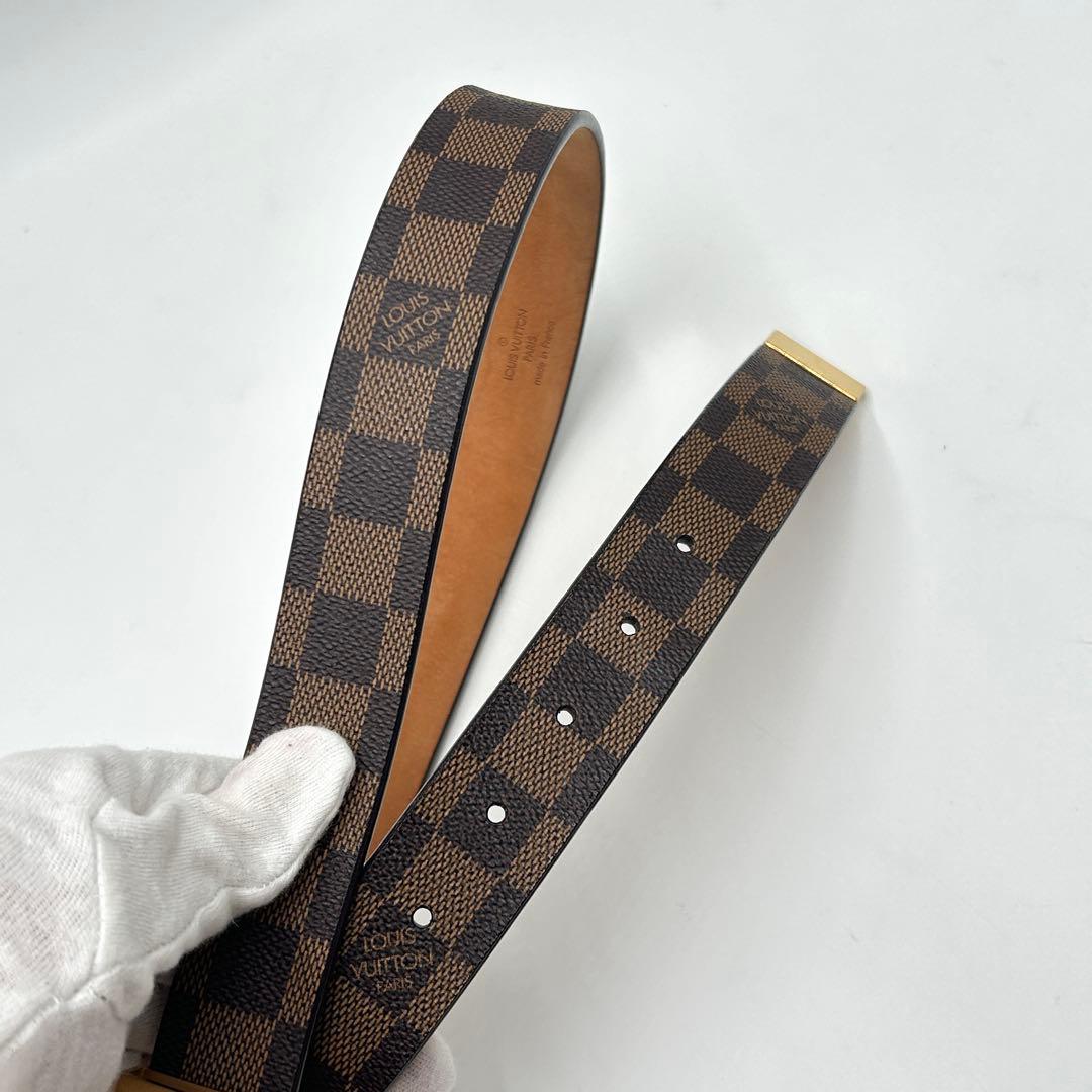 チーくん 様✨サンチュール・キャレ ダミエ・エベヌ M6802 ベルト