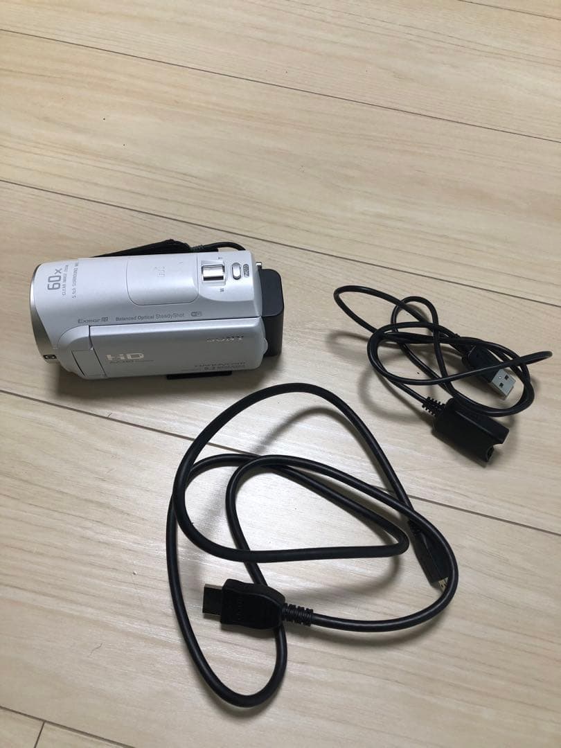 ソニー ハンディカム　SONY HDR-CX670　ホワイト　白