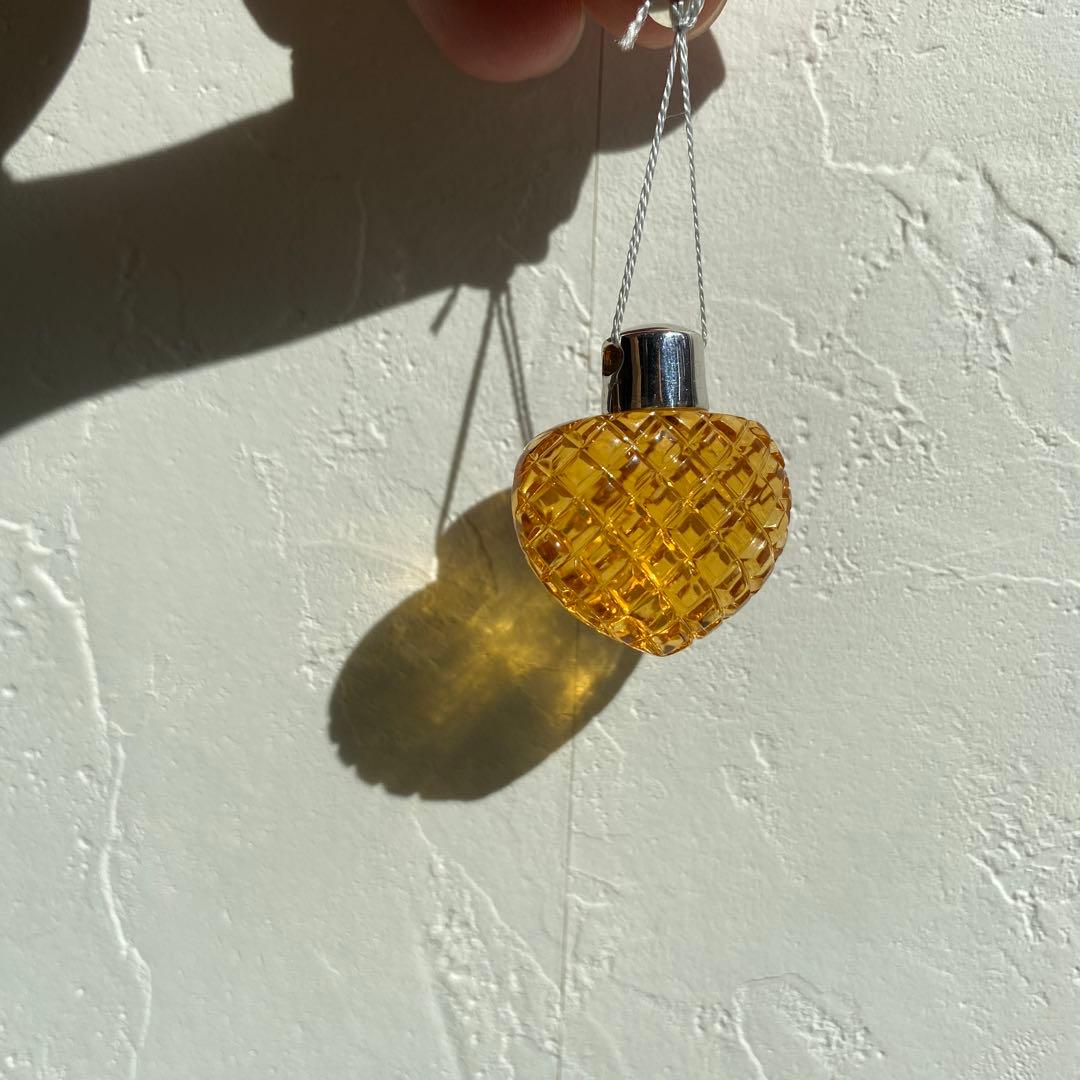 【値下げ】シトリン 香水型 ペンダントヘッド