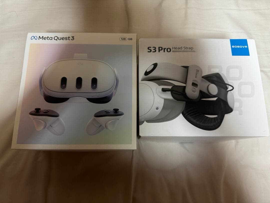  Quest3 128GB バッテリー3つ　 純正5m ctoc