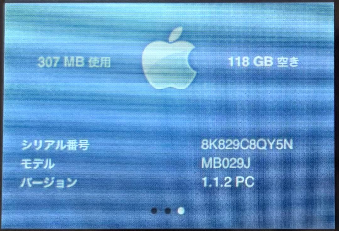 iPod Classic MB029J 第6世代 SD化 128gb