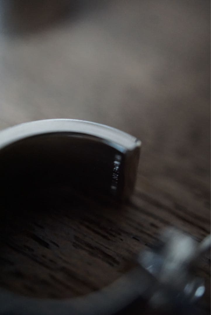 メゾンマルジェラ MM6 カレンダー シルバー フープピアス MARGIELA