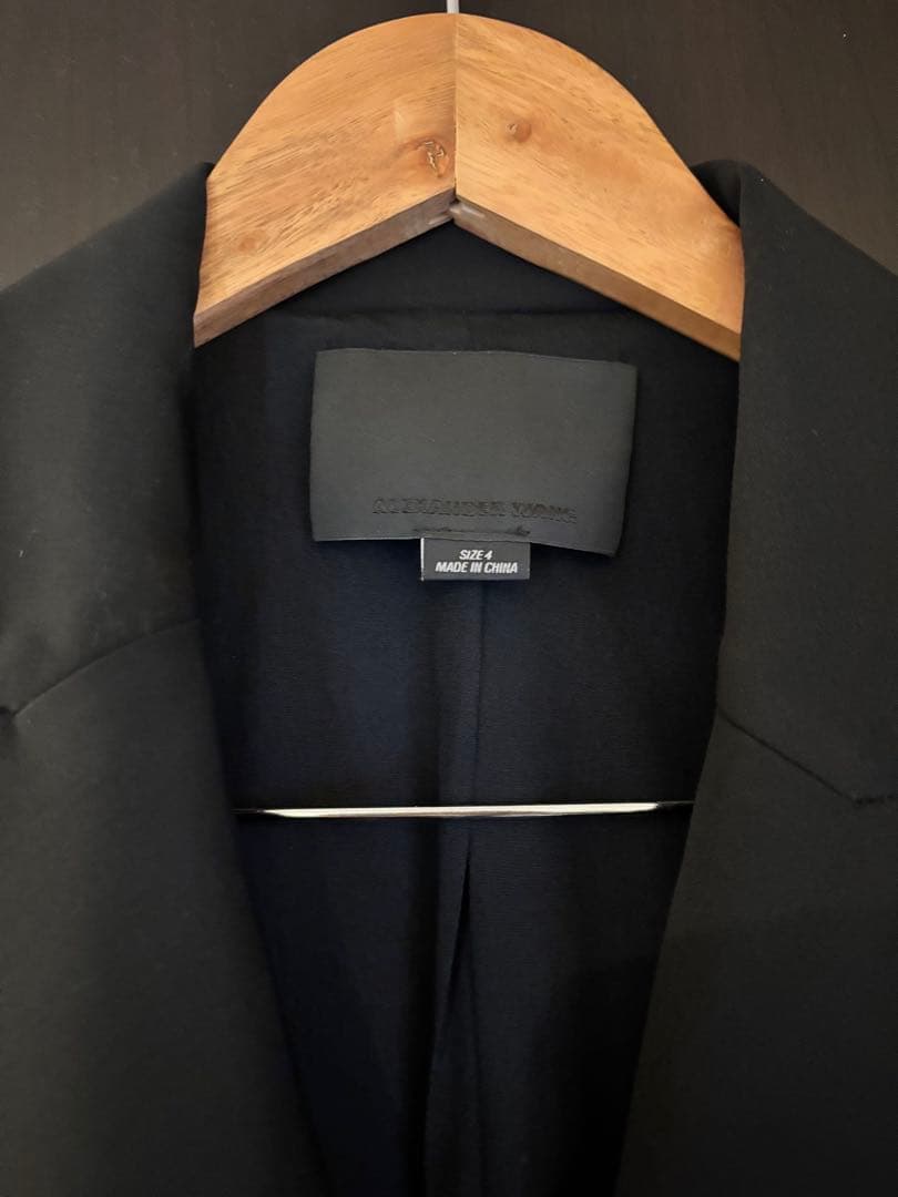 アレキサンダーワン　テーラードジャケット　ブラック