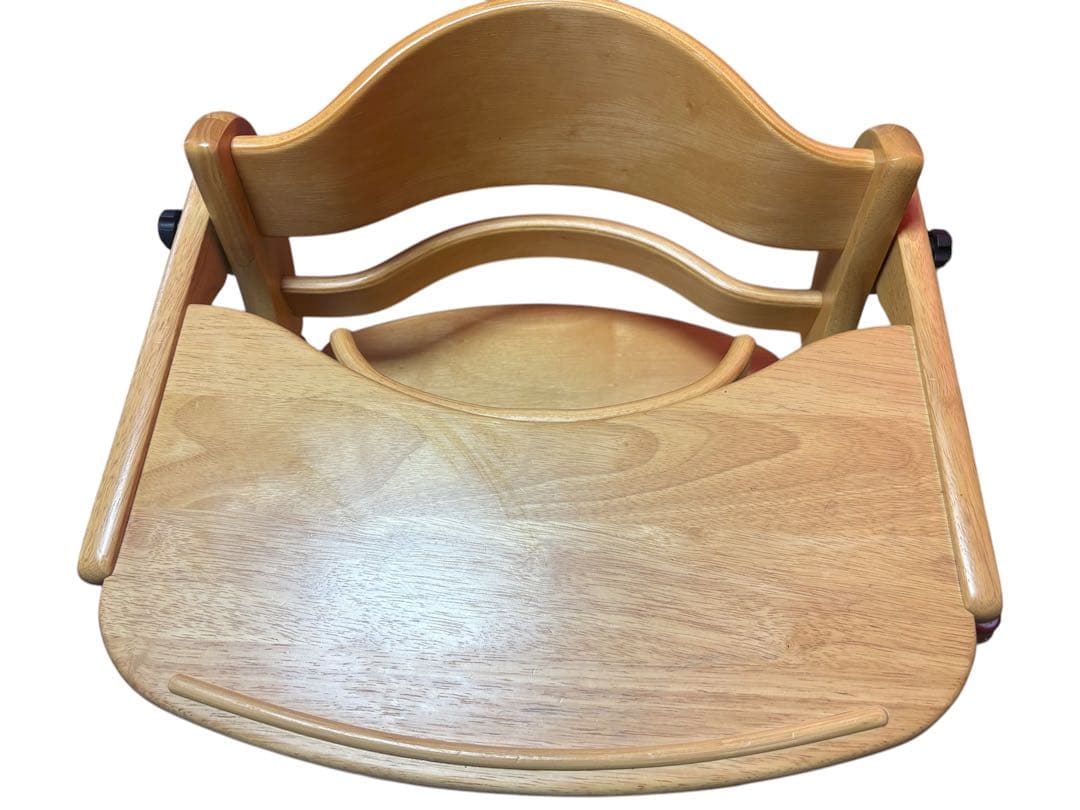 【中古美品】大和屋　すくすくチェアENテーブル&ガード付